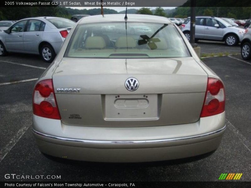 Wheat Beige Metallic / Beige 2005 Volkswagen Passat GLS 1.8T Sedan