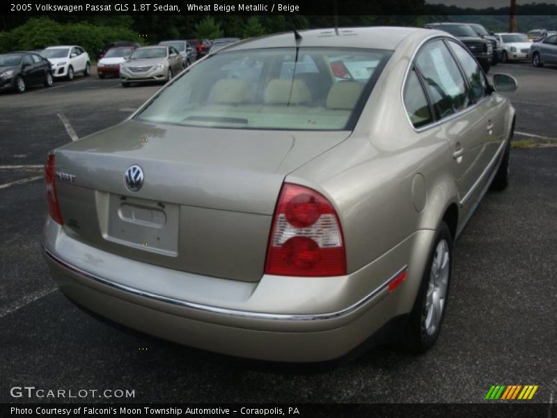 Wheat Beige Metallic / Beige 2005 Volkswagen Passat GLS 1.8T Sedan