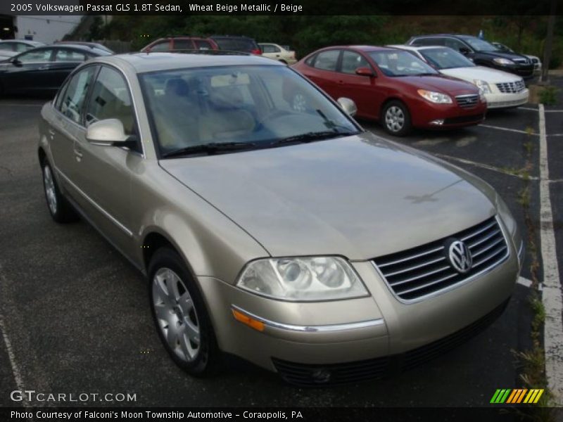 Wheat Beige Metallic / Beige 2005 Volkswagen Passat GLS 1.8T Sedan