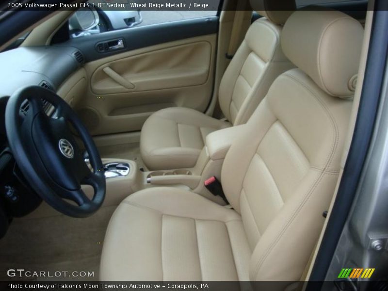 Wheat Beige Metallic / Beige 2005 Volkswagen Passat GLS 1.8T Sedan