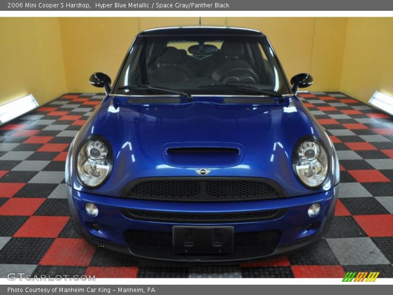 Hyper Blue Metallic / Space Gray/Panther Black 2006 Mini Cooper S Hardtop