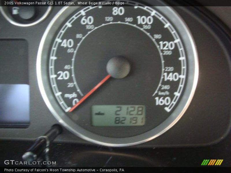 Wheat Beige Metallic / Beige 2005 Volkswagen Passat GLS 1.8T Sedan