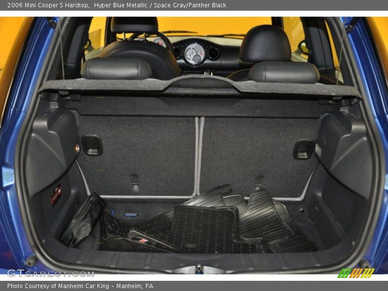 Hyper Blue Metallic / Space Gray/Panther Black 2006 Mini Cooper S Hardtop