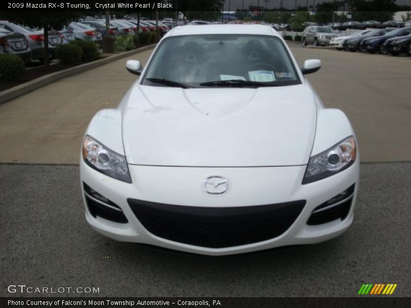 Crystal White Pearl / Black 2009 Mazda RX-8 Touring