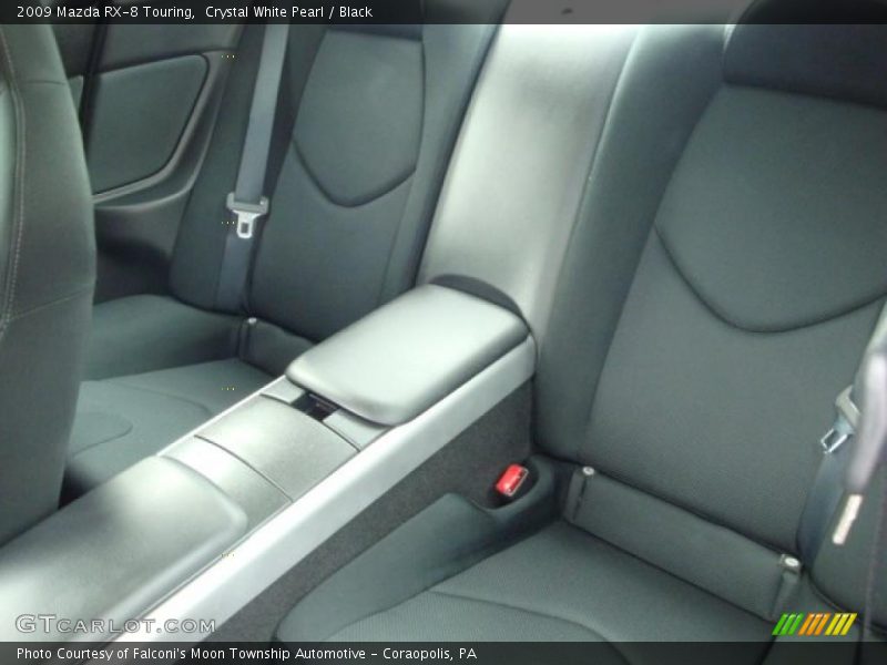 Crystal White Pearl / Black 2009 Mazda RX-8 Touring
