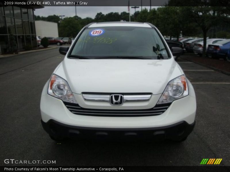 Taffeta White / Gray 2009 Honda CR-V EX 4WD