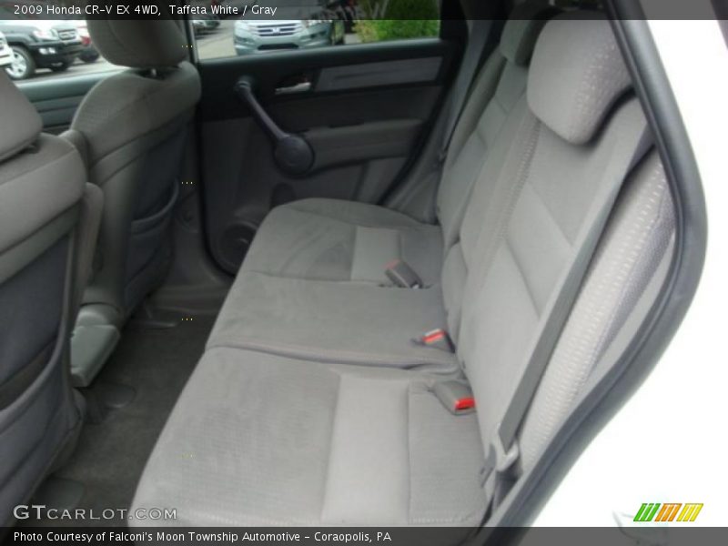 Taffeta White / Gray 2009 Honda CR-V EX 4WD