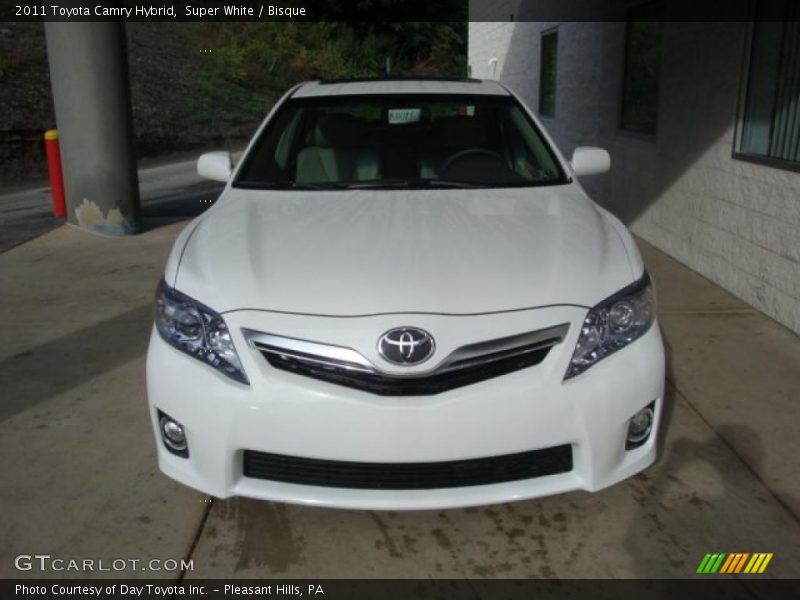 Super White / Bisque 2011 Toyota Camry Hybrid