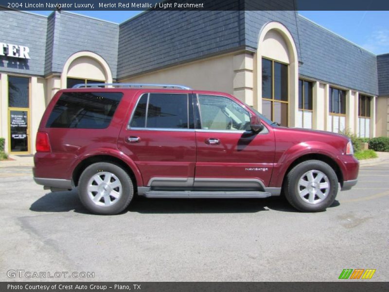 Merlot Red Metallic / Light Parchment 2004 Lincoln Navigator Luxury
