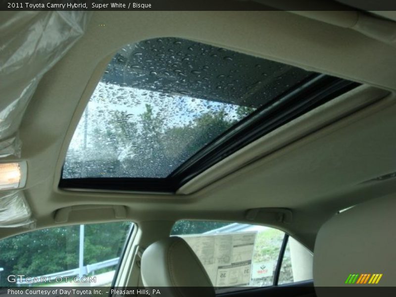 Super White / Bisque 2011 Toyota Camry Hybrid