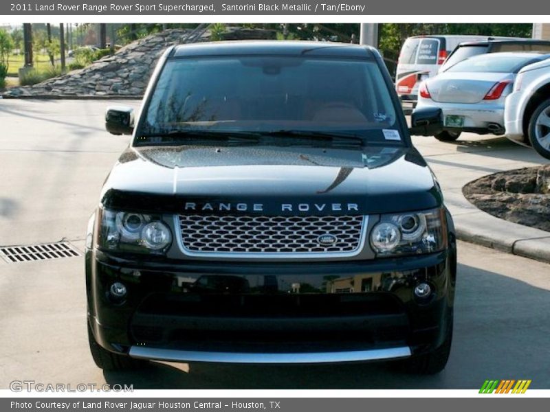 Santorini Black Metallic / Tan/Ebony 2011 Land Rover Range Rover Sport Supercharged