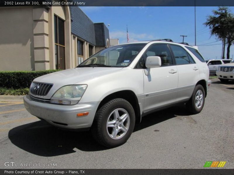 White Gold Crystal / Ivory 2002 Lexus RX 300