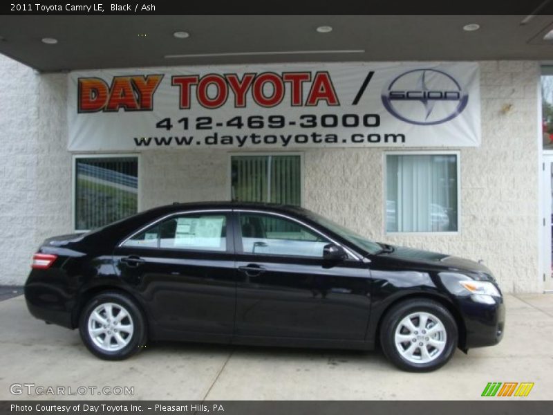 Black / Ash 2011 Toyota Camry LE