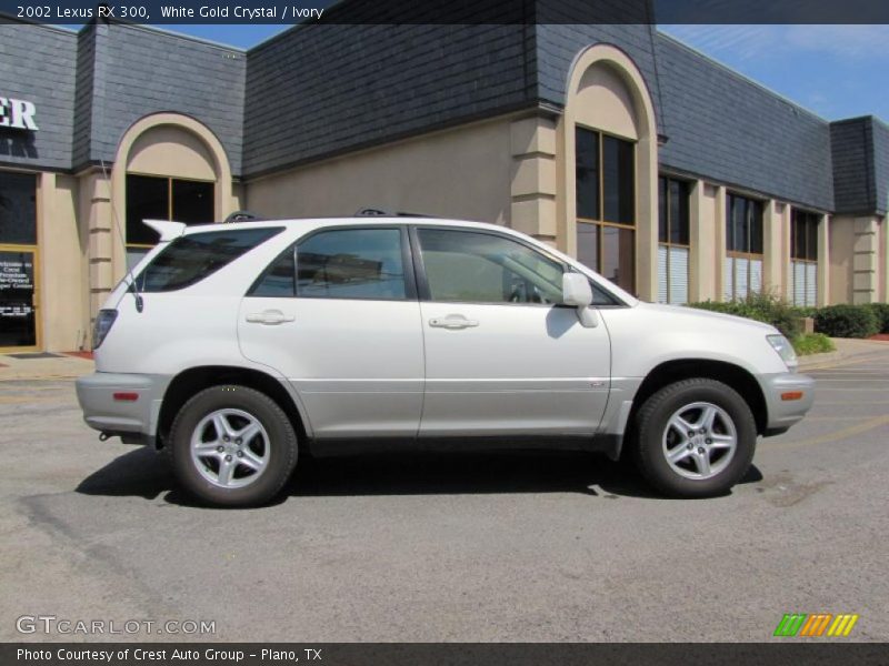 White Gold Crystal / Ivory 2002 Lexus RX 300