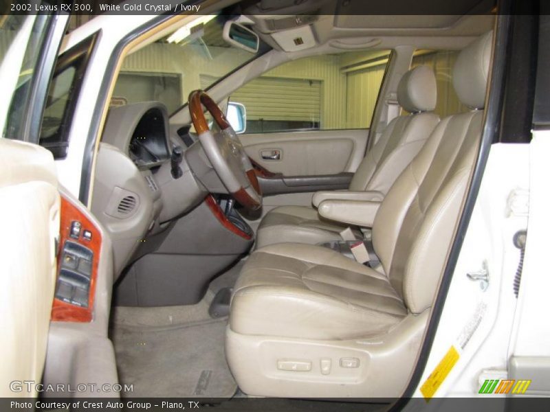 White Gold Crystal / Ivory 2002 Lexus RX 300