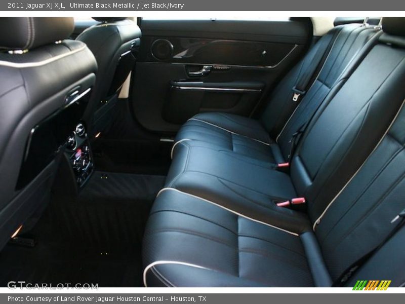 Ultimate Black Metallic / Jet Black/Ivory 2011 Jaguar XJ XJL
