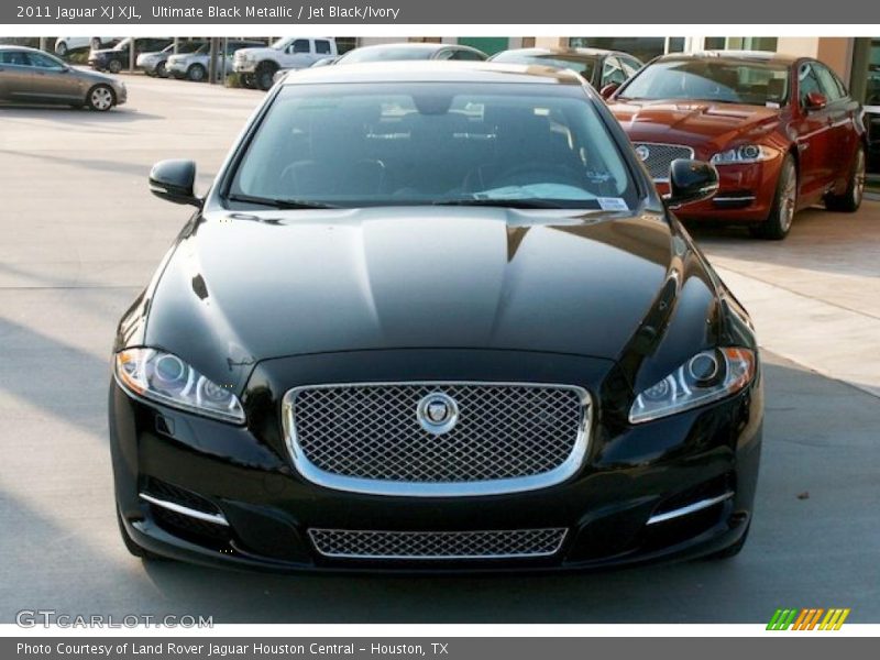 Ultimate Black Metallic / Jet Black/Ivory 2011 Jaguar XJ XJL