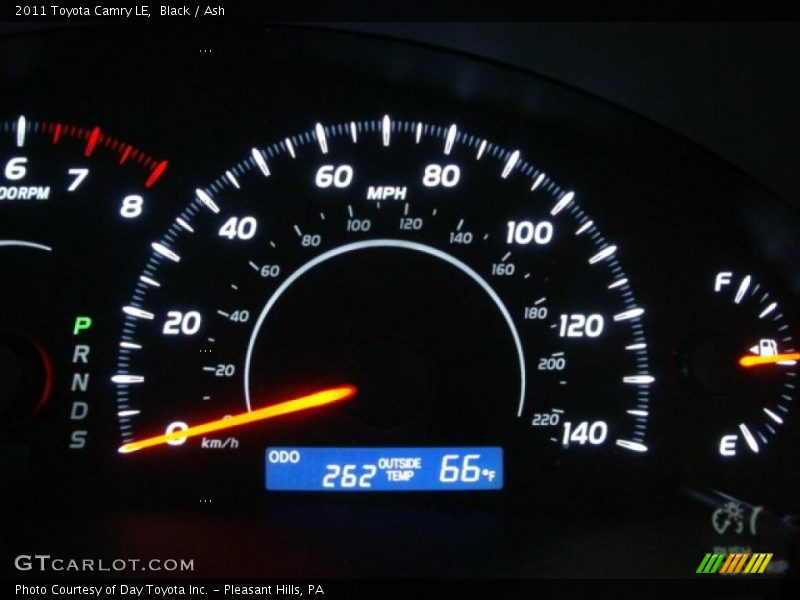 Black / Ash 2011 Toyota Camry LE