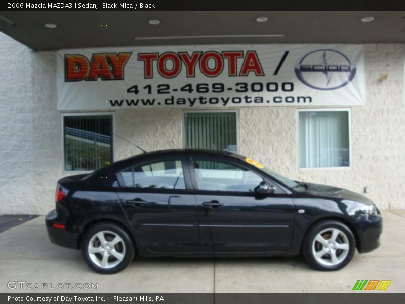 Black Mica / Black 2006 Mazda MAZDA3 i Sedan