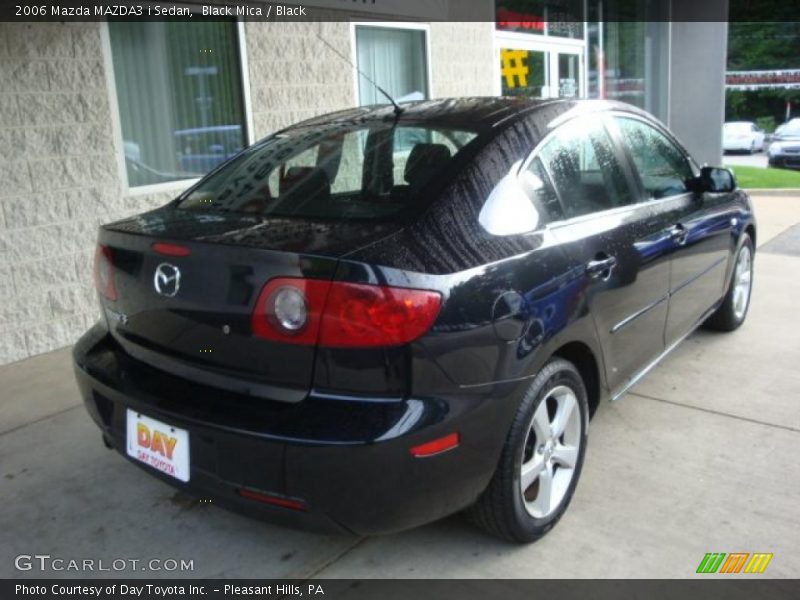 Black Mica / Black 2006 Mazda MAZDA3 i Sedan