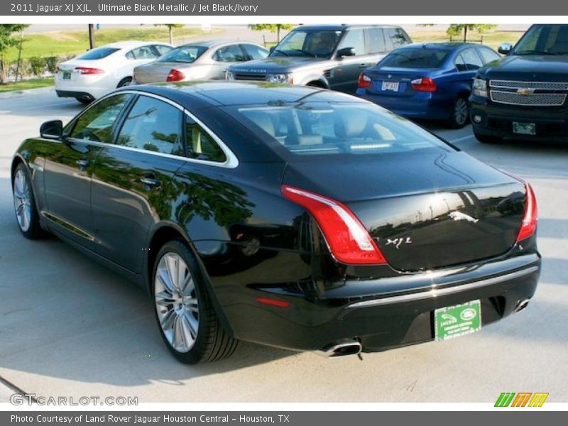 Ultimate Black Metallic / Jet Black/Ivory 2011 Jaguar XJ XJL
