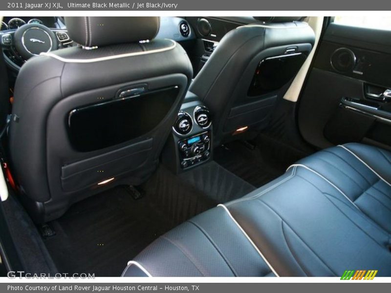 Ultimate Black Metallic / Jet Black/Ivory 2011 Jaguar XJ XJL