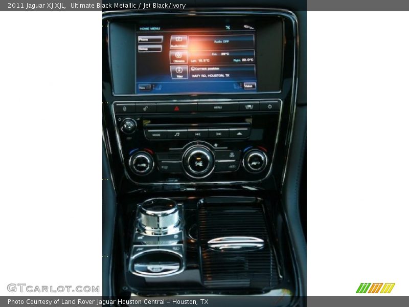 Ultimate Black Metallic / Jet Black/Ivory 2011 Jaguar XJ XJL