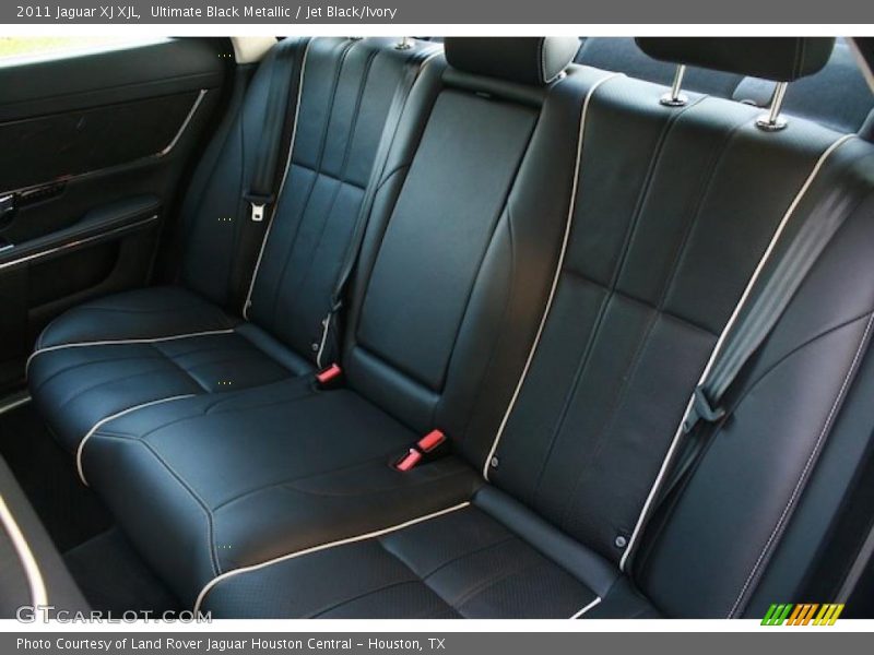 Ultimate Black Metallic / Jet Black/Ivory 2011 Jaguar XJ XJL