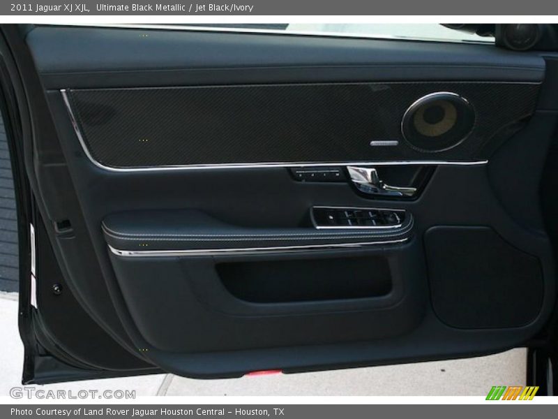 Ultimate Black Metallic / Jet Black/Ivory 2011 Jaguar XJ XJL