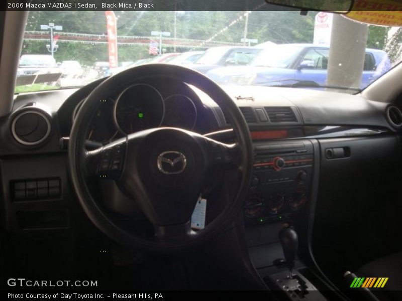 Black Mica / Black 2006 Mazda MAZDA3 i Sedan
