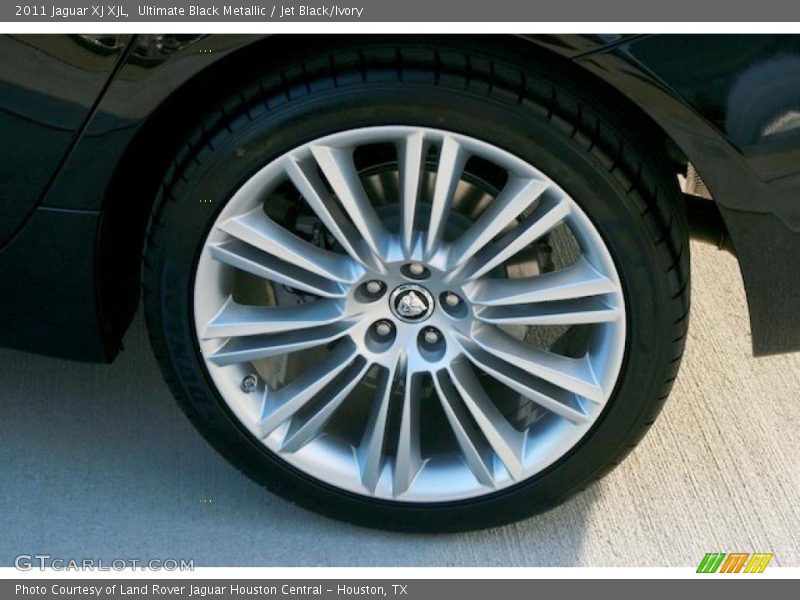 Ultimate Black Metallic / Jet Black/Ivory 2011 Jaguar XJ XJL