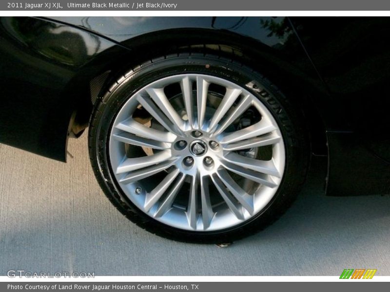 Ultimate Black Metallic / Jet Black/Ivory 2011 Jaguar XJ XJL