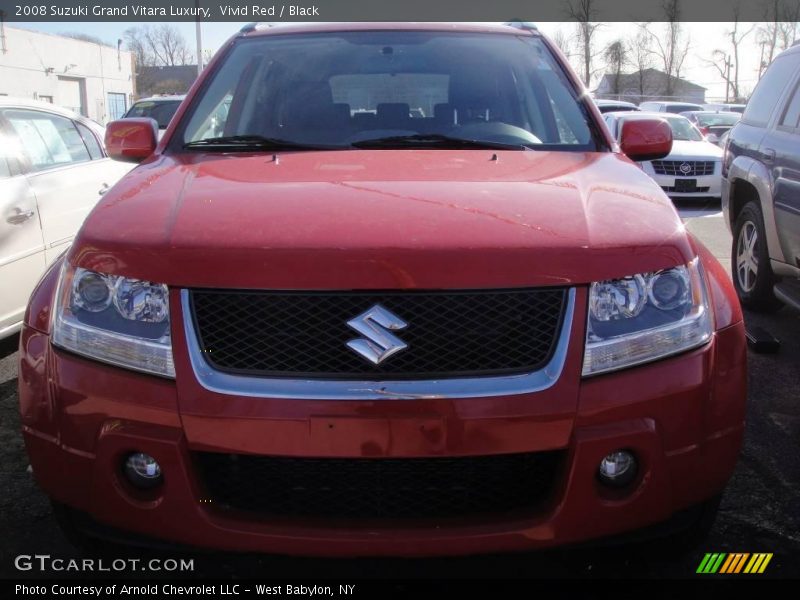 Vivid Red / Black 2008 Suzuki Grand Vitara Luxury