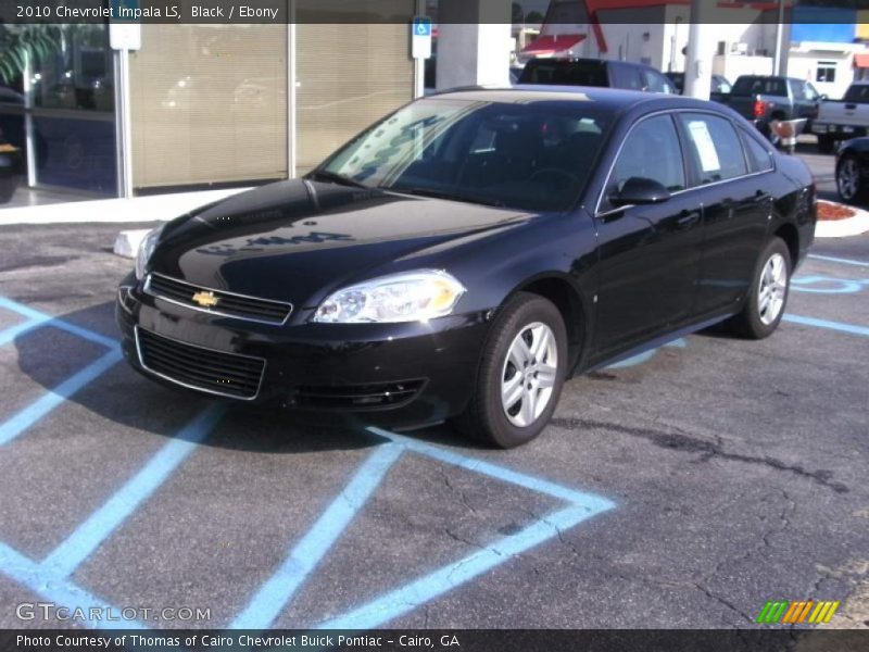 Black / Ebony 2010 Chevrolet Impala LS