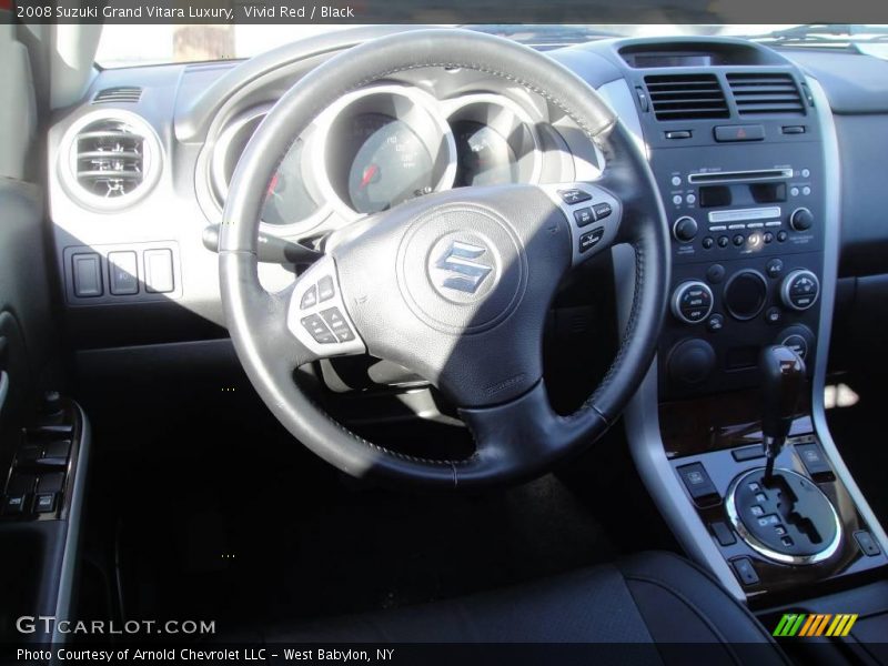 Vivid Red / Black 2008 Suzuki Grand Vitara Luxury