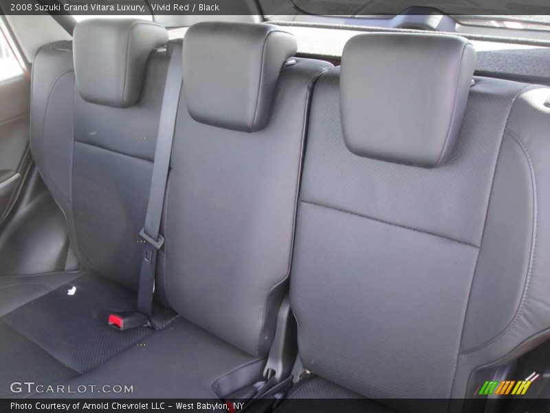 Vivid Red / Black 2008 Suzuki Grand Vitara Luxury