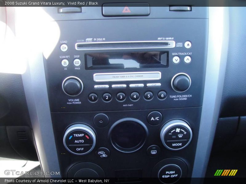 Vivid Red / Black 2008 Suzuki Grand Vitara Luxury