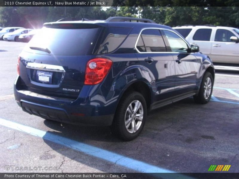 Navy Blue Metallic / Jet Black 2010 Chevrolet Equinox LT