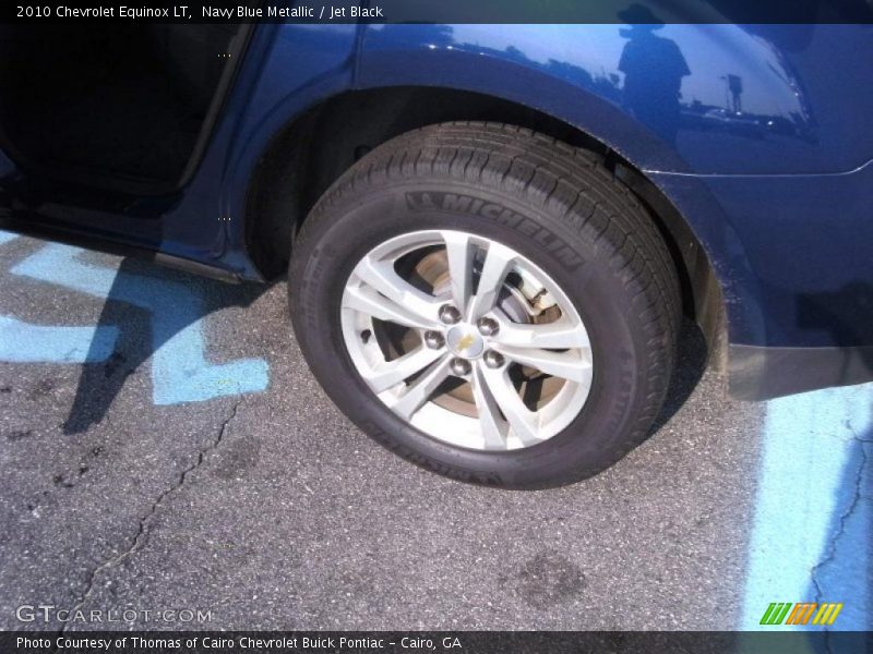 Navy Blue Metallic / Jet Black 2010 Chevrolet Equinox LT