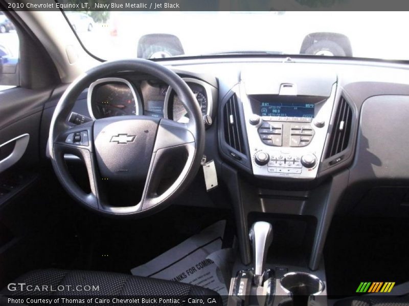 Navy Blue Metallic / Jet Black 2010 Chevrolet Equinox LT