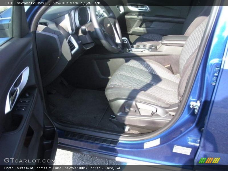 Navy Blue Metallic / Jet Black 2010 Chevrolet Equinox LT