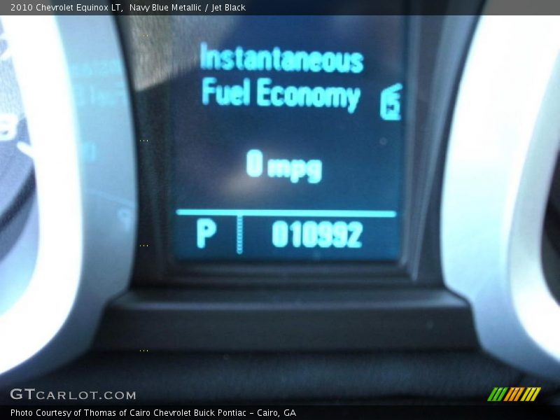 Navy Blue Metallic / Jet Black 2010 Chevrolet Equinox LT