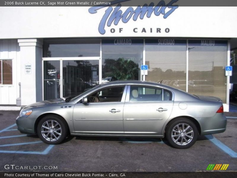 Sage Mist Green Metallic / Cashmere 2006 Buick Lucerne CX