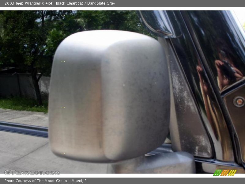 Black Clearcoat / Dark Slate Gray 2003 Jeep Wrangler X 4x4