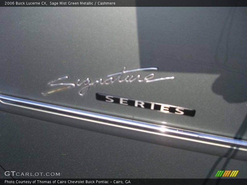Sage Mist Green Metallic / Cashmere 2006 Buick Lucerne CX