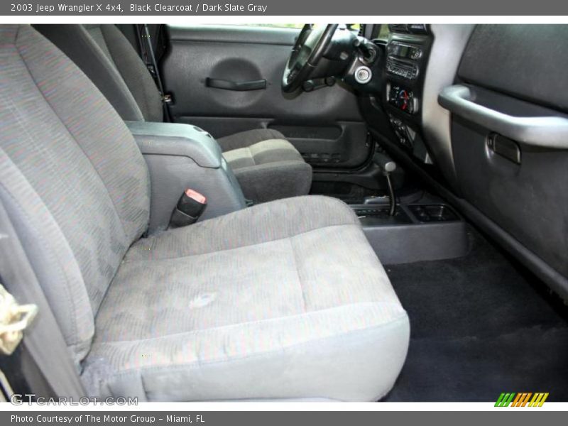 Black Clearcoat / Dark Slate Gray 2003 Jeep Wrangler X 4x4
