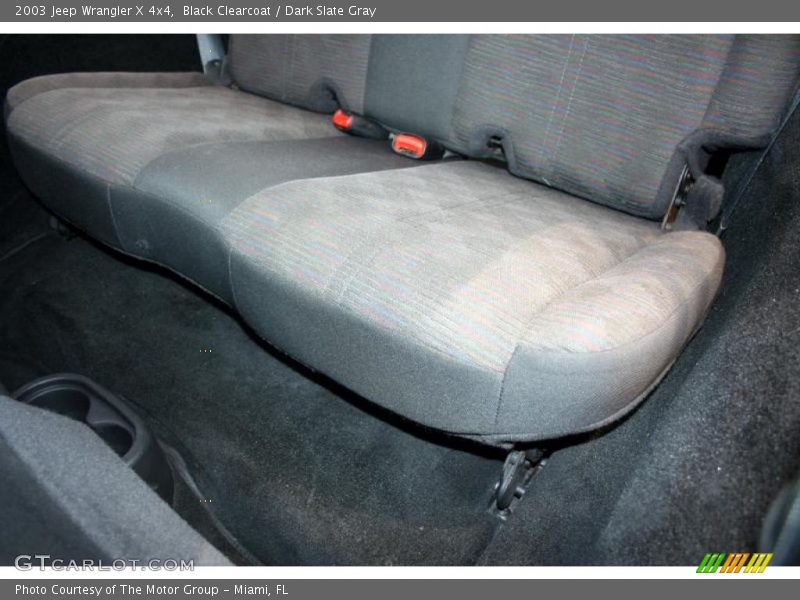Black Clearcoat / Dark Slate Gray 2003 Jeep Wrangler X 4x4