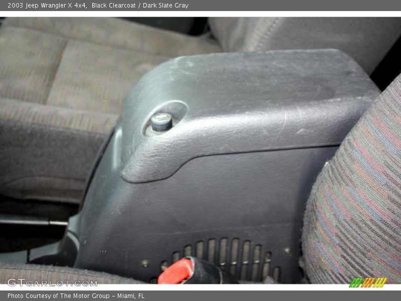 Black Clearcoat / Dark Slate Gray 2003 Jeep Wrangler X 4x4
