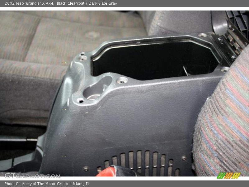 Black Clearcoat / Dark Slate Gray 2003 Jeep Wrangler X 4x4