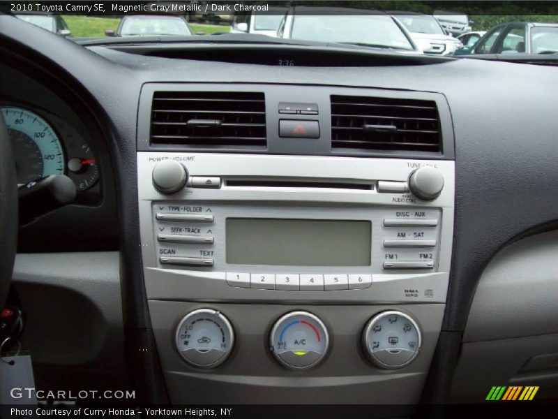 Magnetic Gray Metallic / Dark Charcoal 2010 Toyota Camry SE